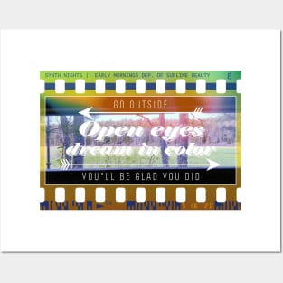 Open Eyes Dream in Color Posters and Art